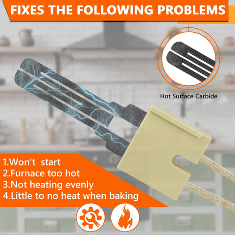 BOGDA high-temperature ignition element supports fast burner lighting