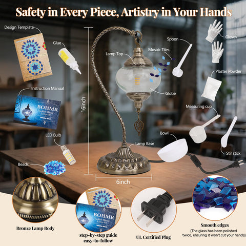 BOHMR energy-efficient LED bulb delivers warm ambient light for cozy spaces.