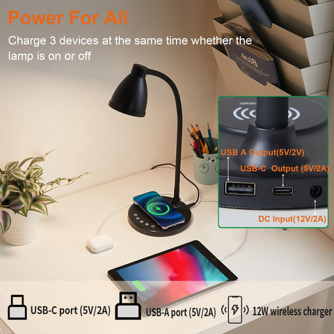 BOHON eye-comfort LED panel reduces glare for long study sessions.