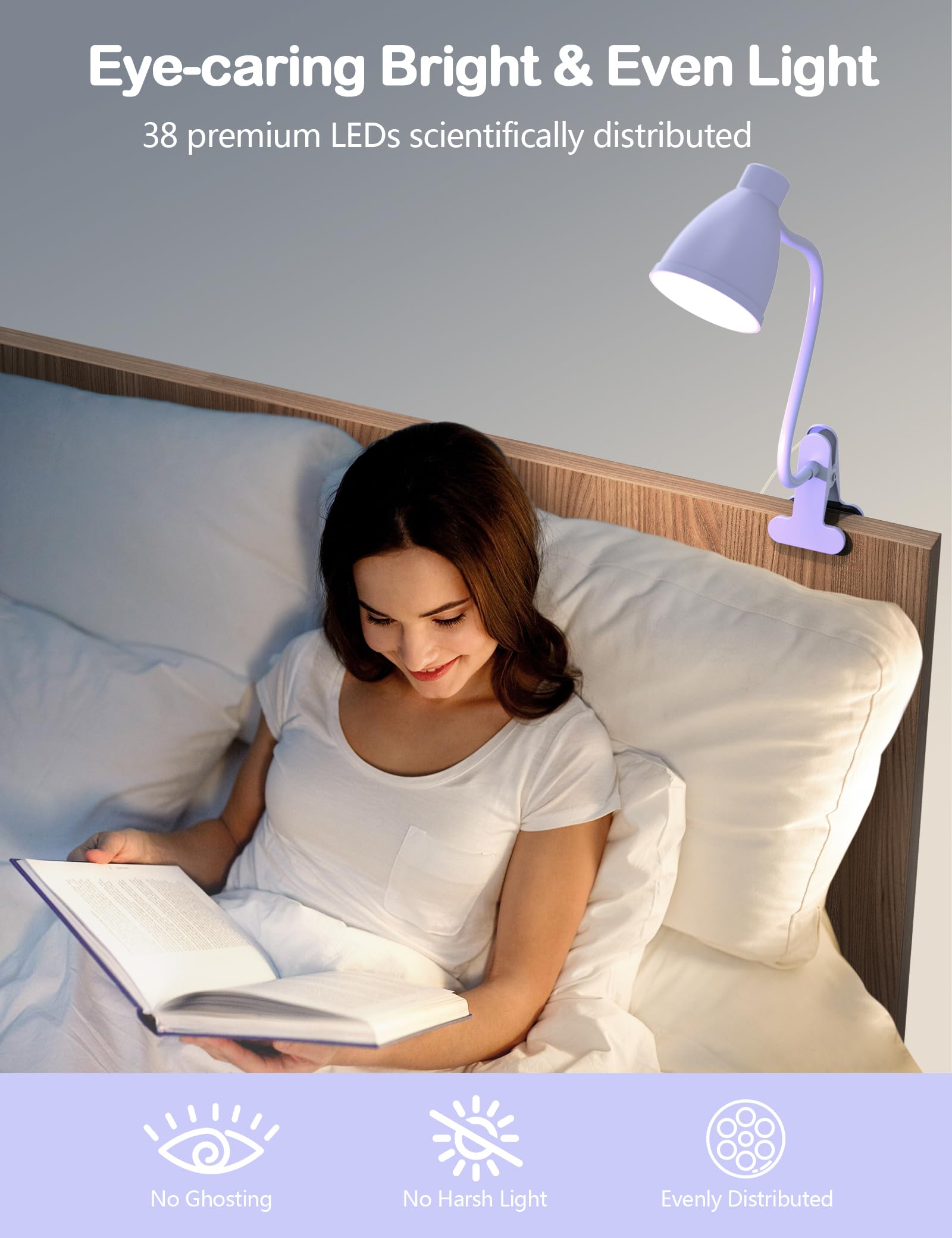 Memory and timer features of the BOHON lamp set for easy use.