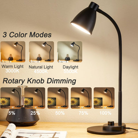 BOHON lamp showing auto dimming feature adapting to ambient light