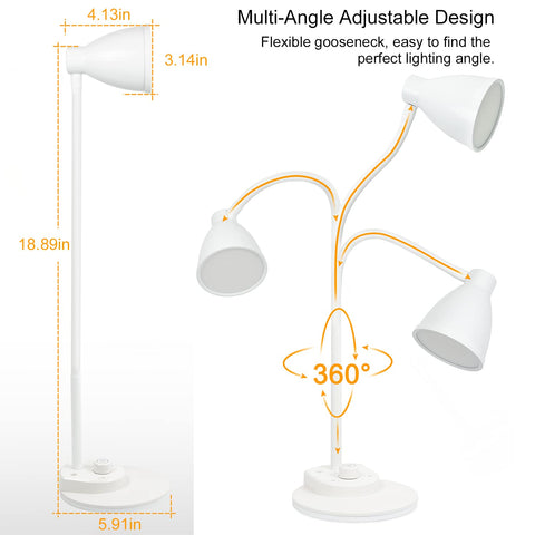 BOHON LED Desk Lamp provides eye-friendly lighting for late-night work sessions.
