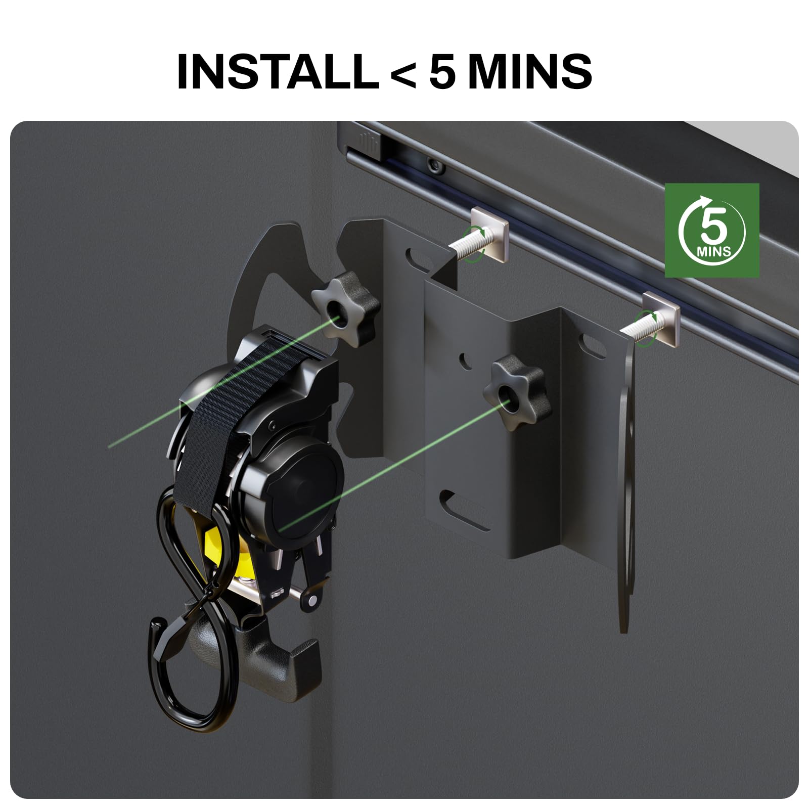 Bohua quick-release button enables fast, easy installation