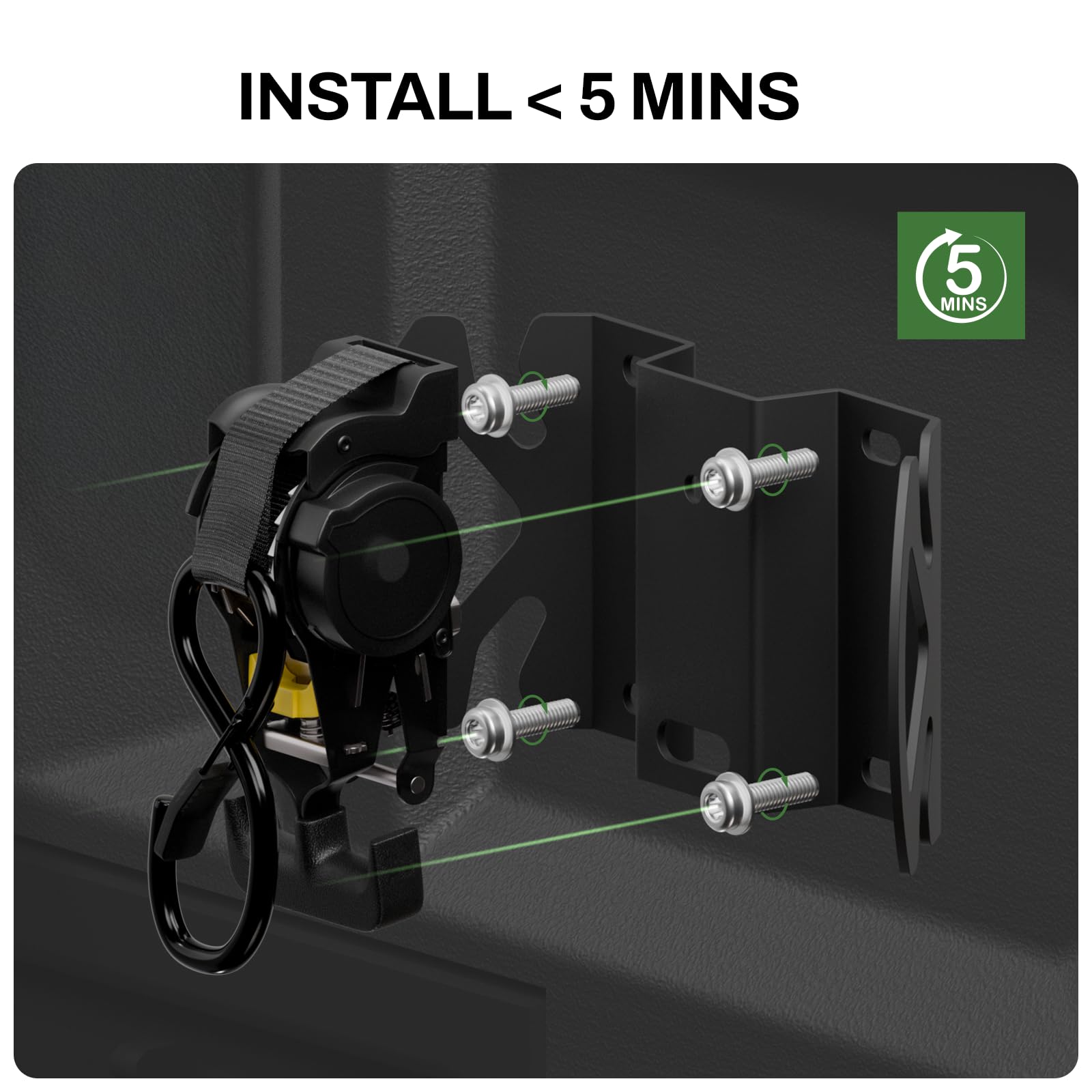 Bohua supports vertical and horizontal mounting for flexible truck-bed setup