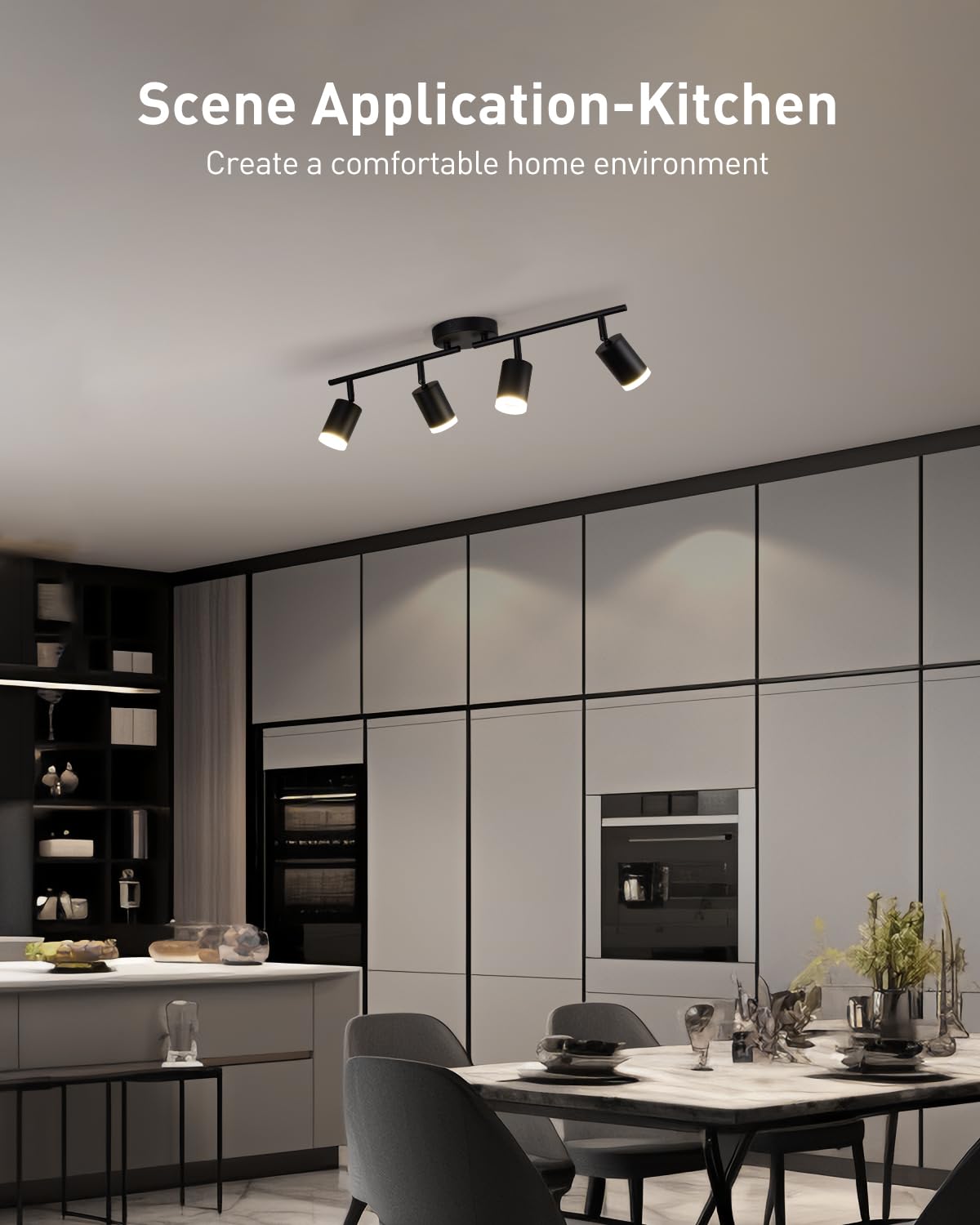 Bojim 24-inch length and 4.7-inch base fit dining rooms and kitchens.