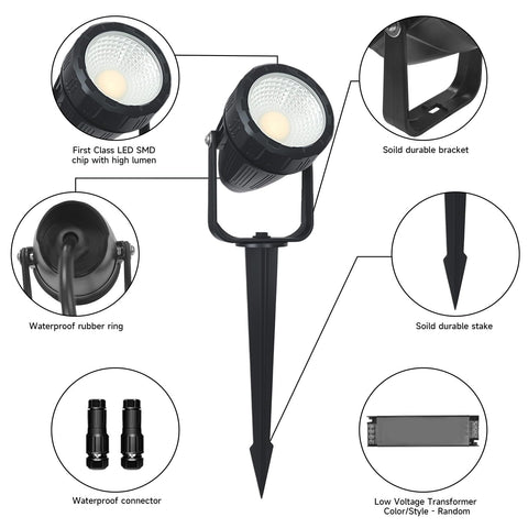 BOKELUNA plug-and-play setup simplifies outdoor lighting installation.