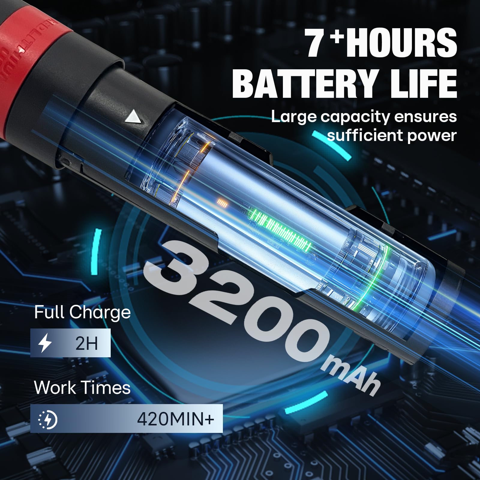 BolidTec easy-installation battery replacement for worn-out Milwaukee packs.
