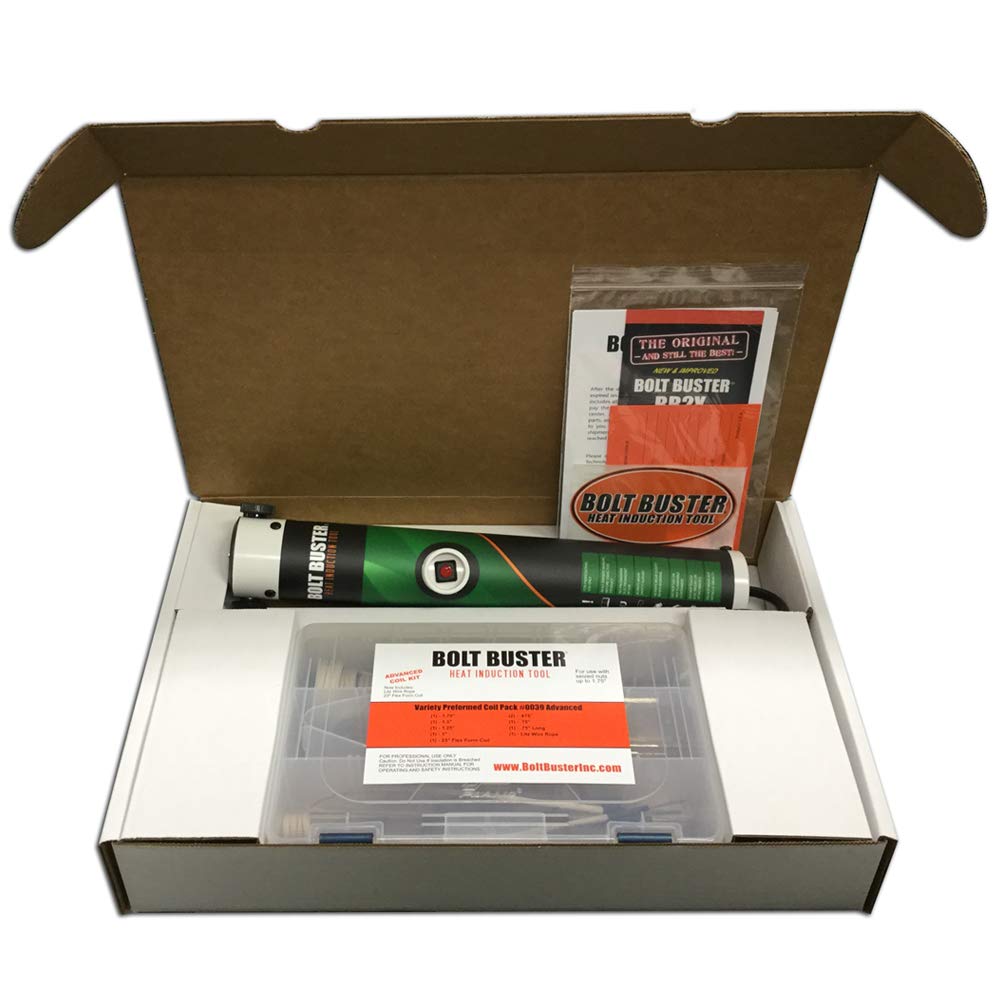 Bolt Buster BB2X-ACC heat induction tool with advanced coil kit for efficient power transfer