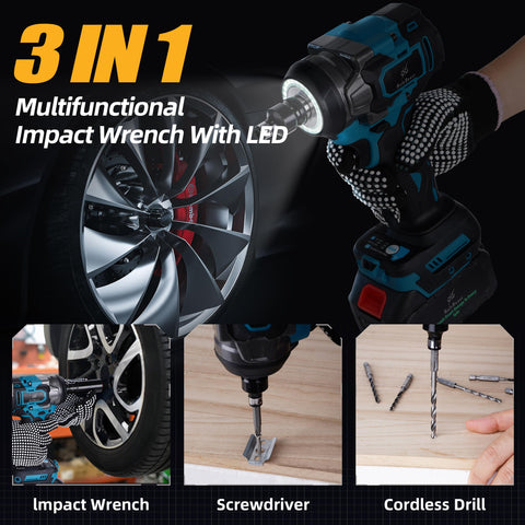 BoltBeast rugged metal core and durable housing withstand tough tasks