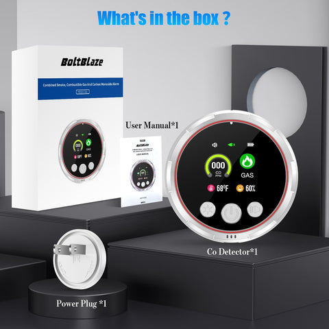 BoltBlaze detector in an RV setup for portable safety