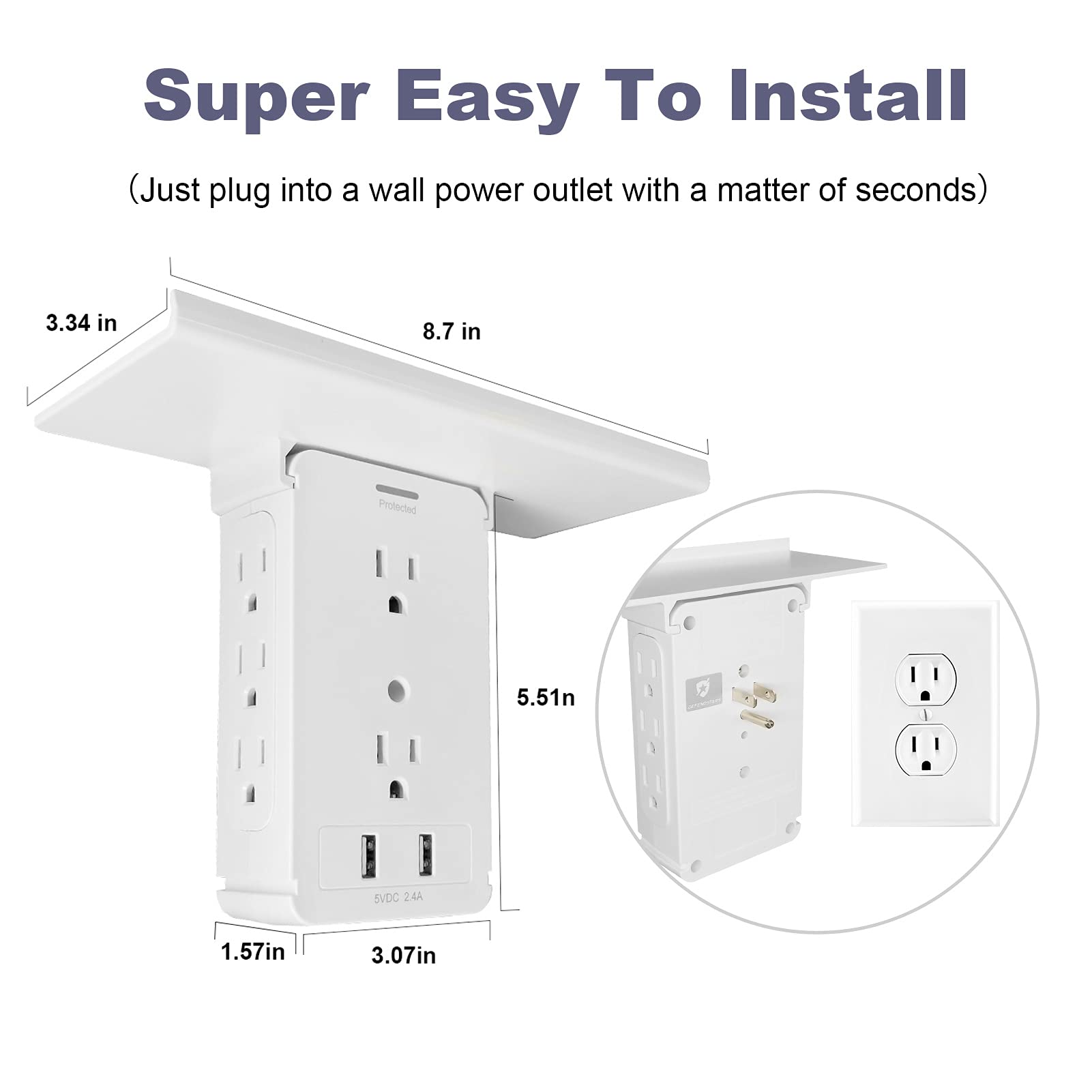 Boltgy compatible with grounded outlets, creates a versatile charging station.