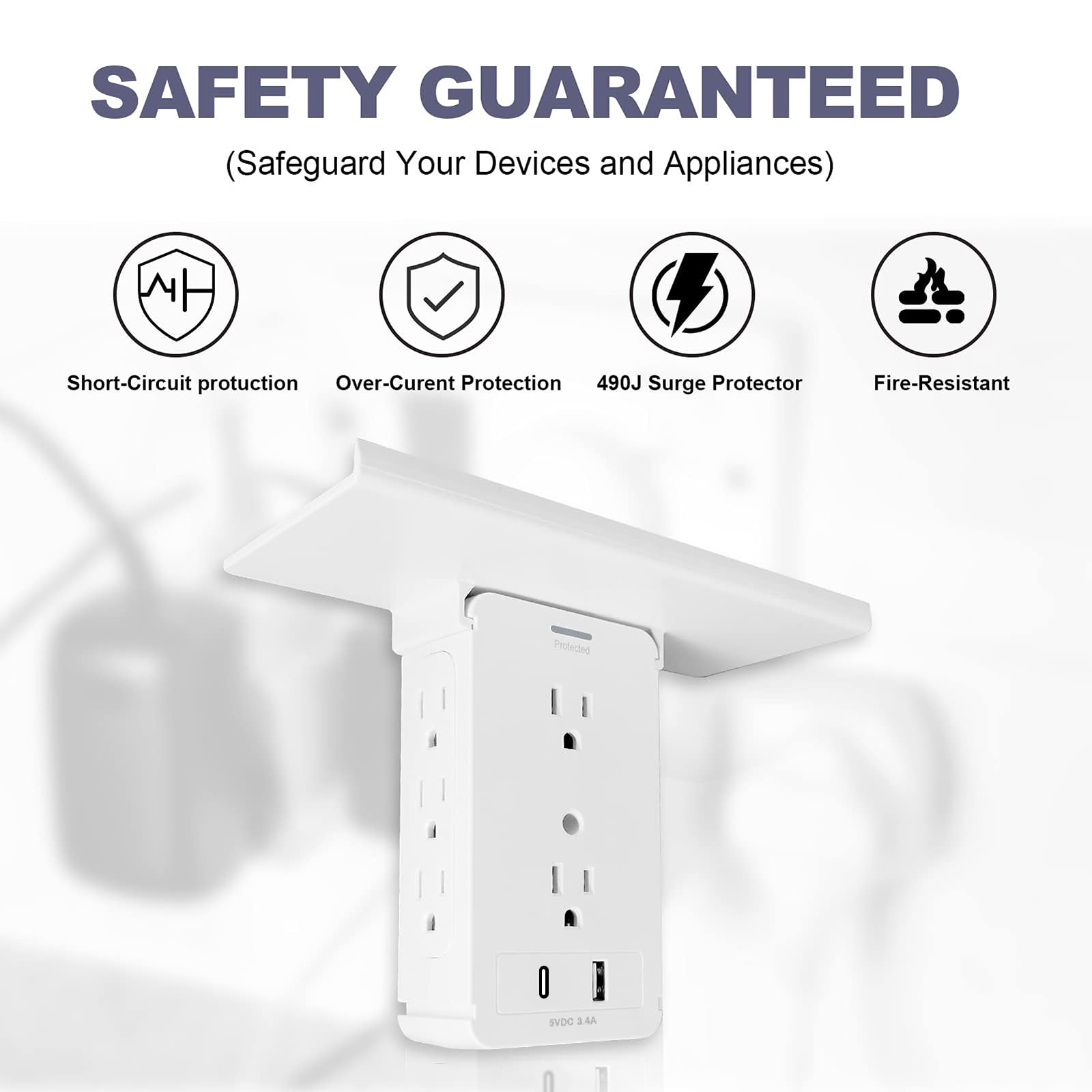 BoltGY wall-mounted rack turns any wall into a charging hub.
