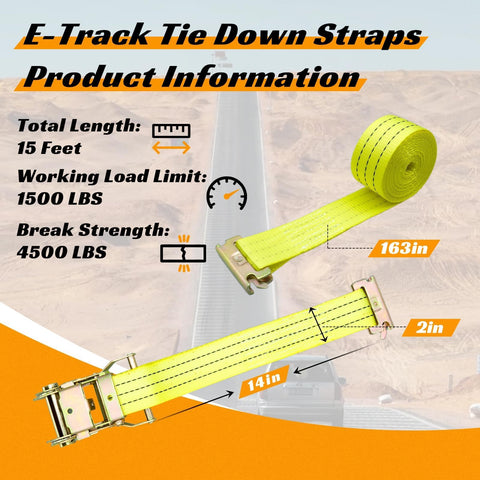 Bolvixor straps on truck and trailer for secure tie-downs during transport