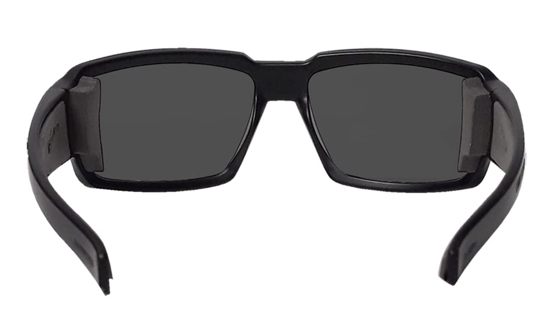 BOMBER Boogie BG103 floating safety sunglasses with non-slip foam for secure wear.