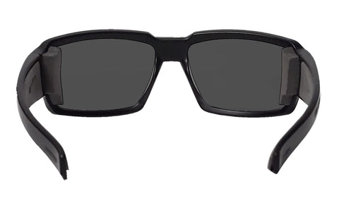BOMBER Boogie BG103 floating safety sunglasses with non-slip foam for secure wear.