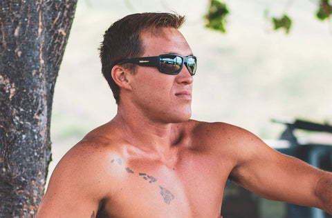 BOMBER BG103 provides 100% UVA/UVB protection in bright sun.