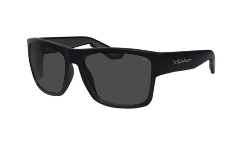 BOMBER safety glasses close-up on gray foam lining for comfort during use.