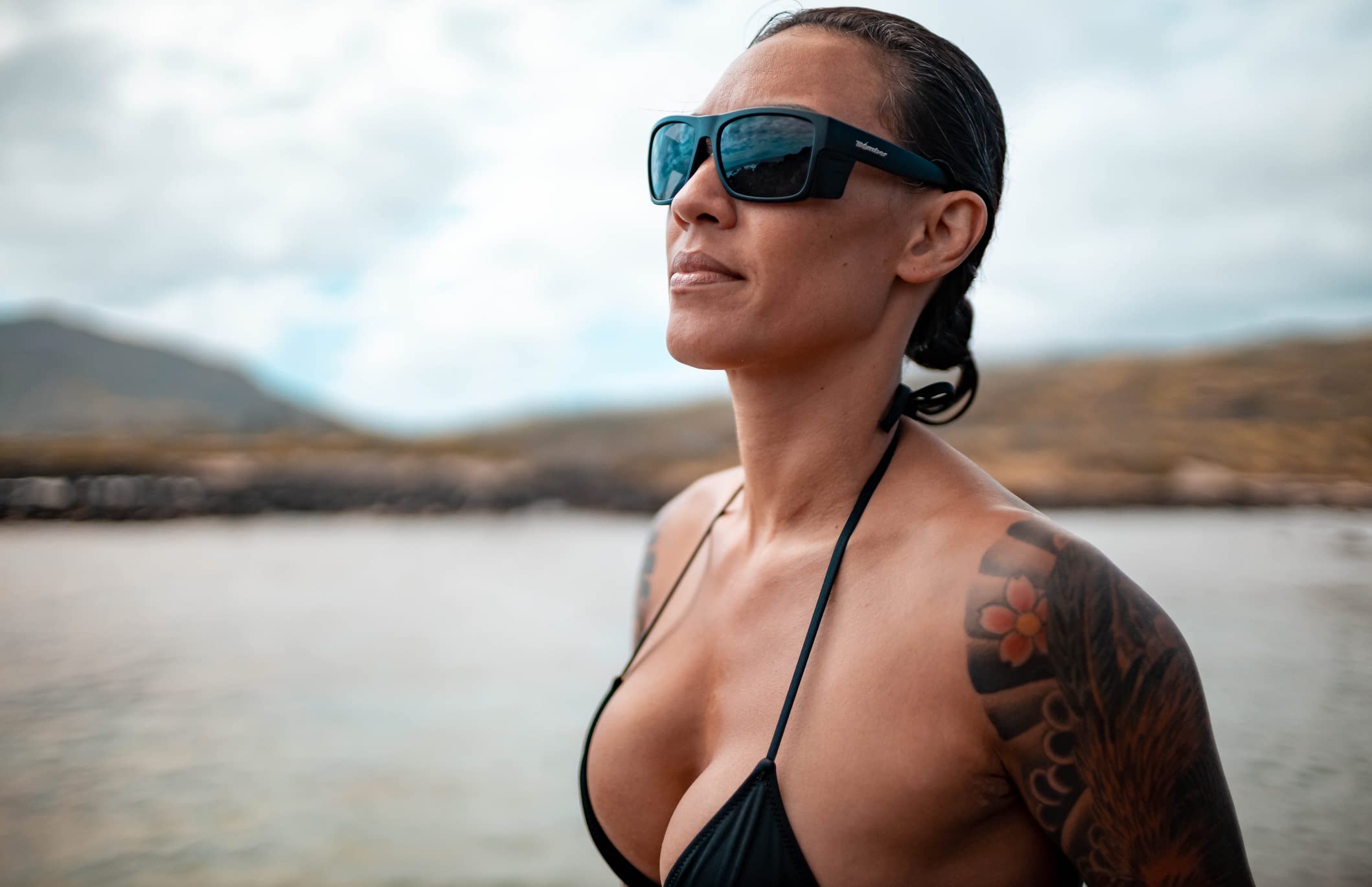 BOMBER safety glasses ideal for outdoor work and hobby projects.