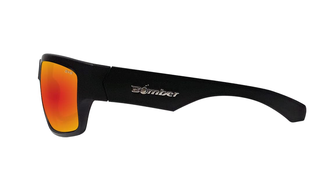 BOMBER Tiger sunglasses demonstrating ANSI Z87+ safety standard