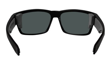 BOMBER Tiger sunglasses showing gray foam padding for comfort