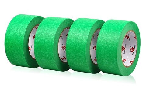 BOMEI PACK green painter’s tape for clean edges and paint bleed prevention