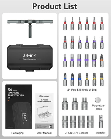 Lightweight, portable DIY repair kit for home use.