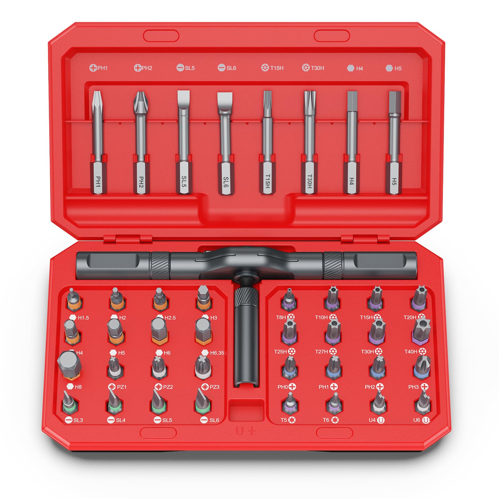 Bomivoi 42-in-1 case closeup showing portable design for quick repairs