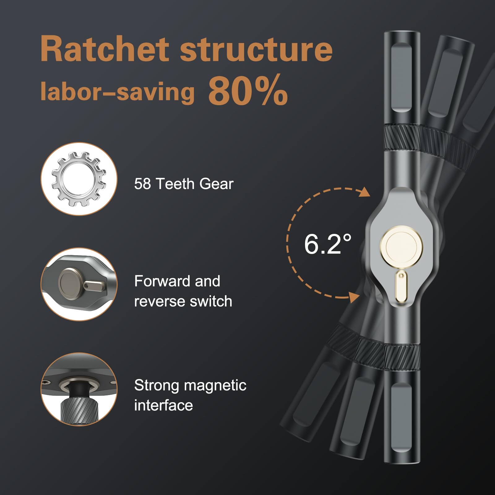 Bomivoi S2 magnetic bits collection highlights quick bit pull and reliable retention.
