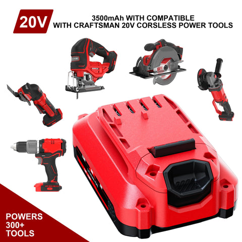 Bonacell 20V battery charger charges batteries quickly and safely.