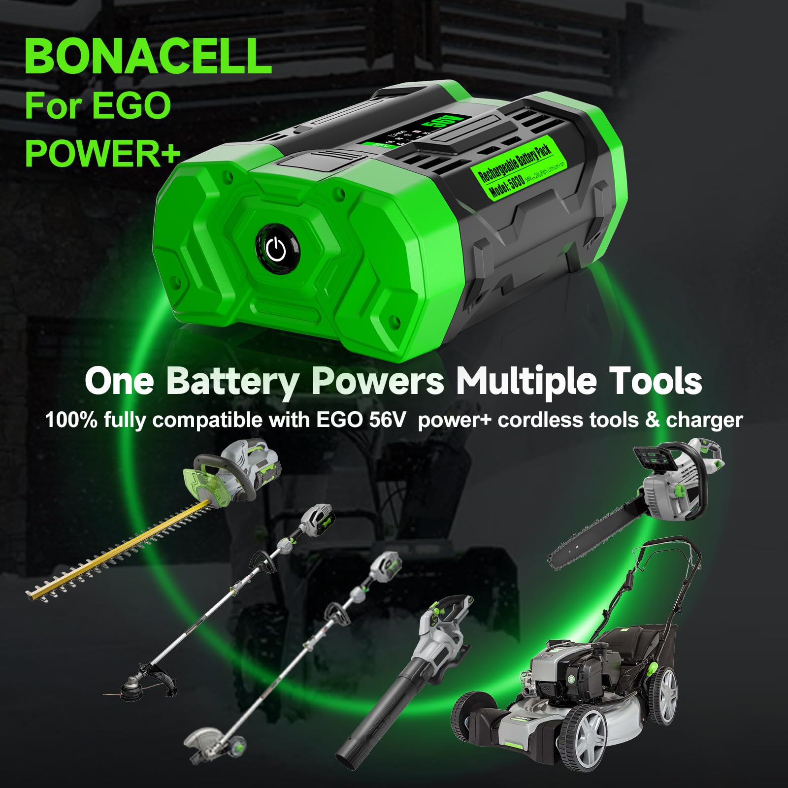 Bonacell rugged PC+ABS housing resists shocks outdoors