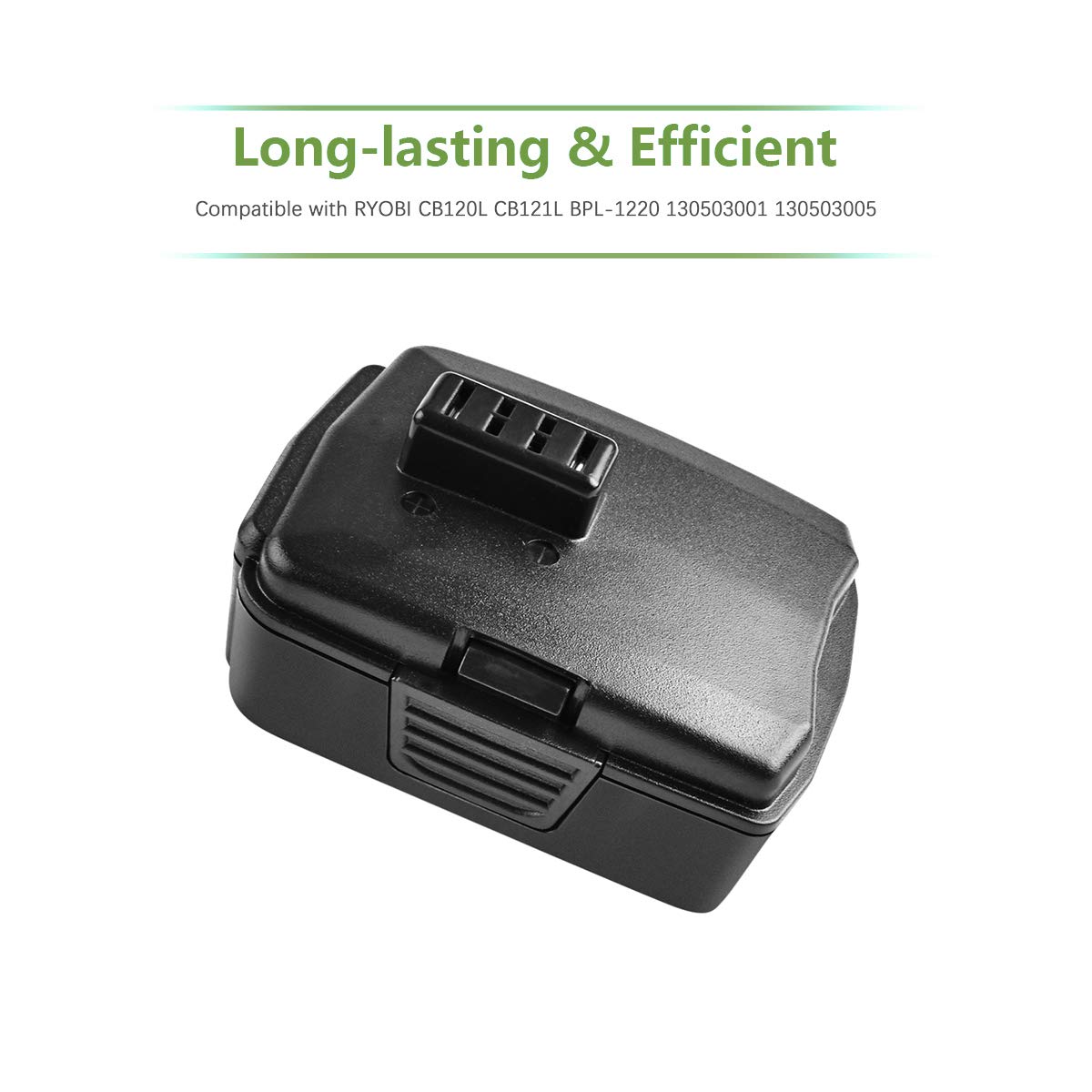 Bonacell 12V battery in use on Ryobi tool.