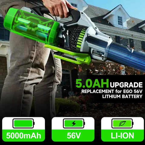 Bonacell battery LED gauge shows charge level for efficient planning