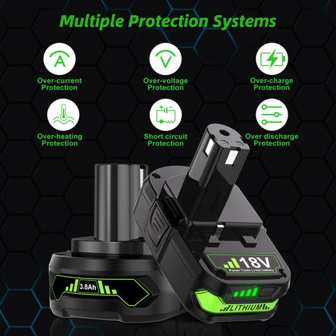 Bonacell high-quality cells delivering stable performance for Ryobi 18V tools