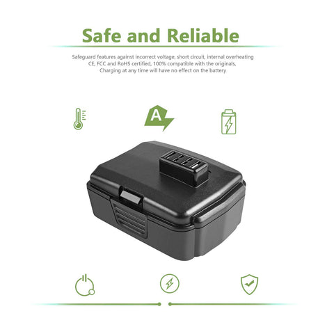 Bonacell 4000mAh 12V specs graphic for quick reference.