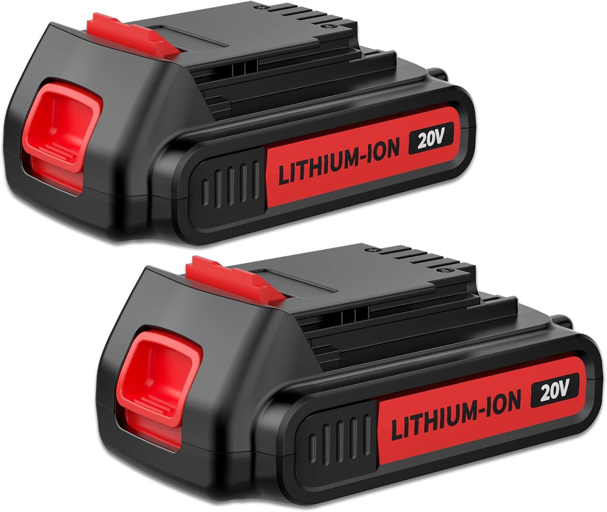 Bonacell upgraded 2-pack 20V battery pack for extended runtime.