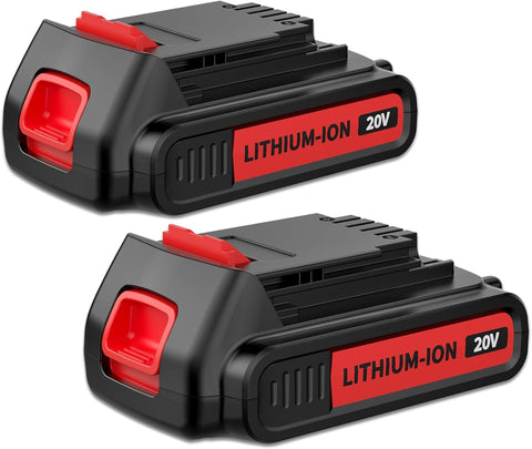 Bonacell upgraded 2-pack 20V battery pack for extended runtime.