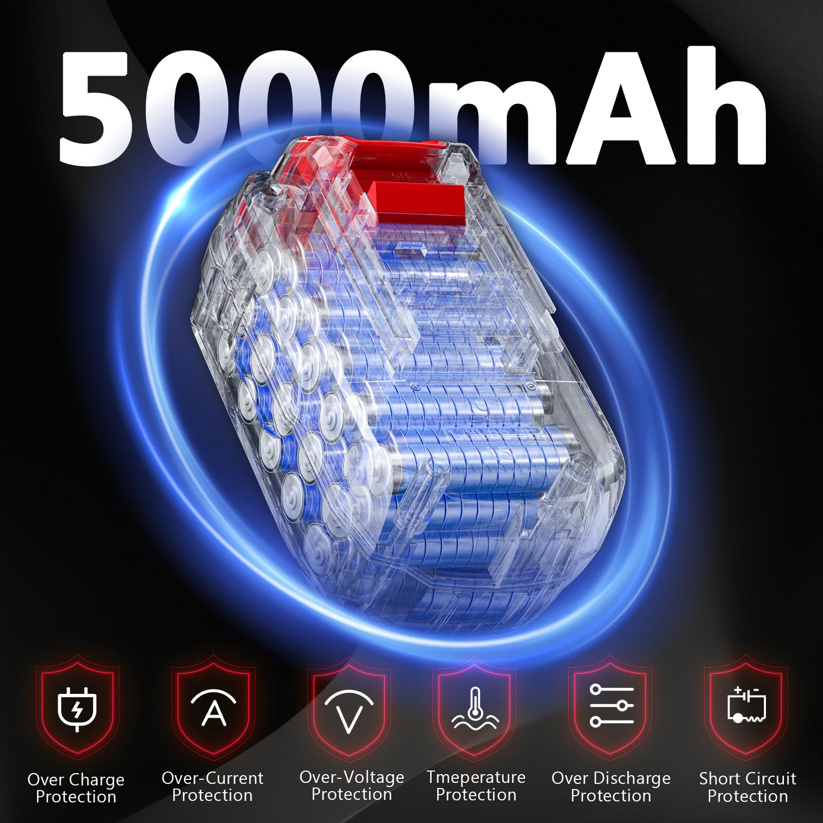 Bonadget high-quality cells with adaptive chip ensure safe charging and stable performance.