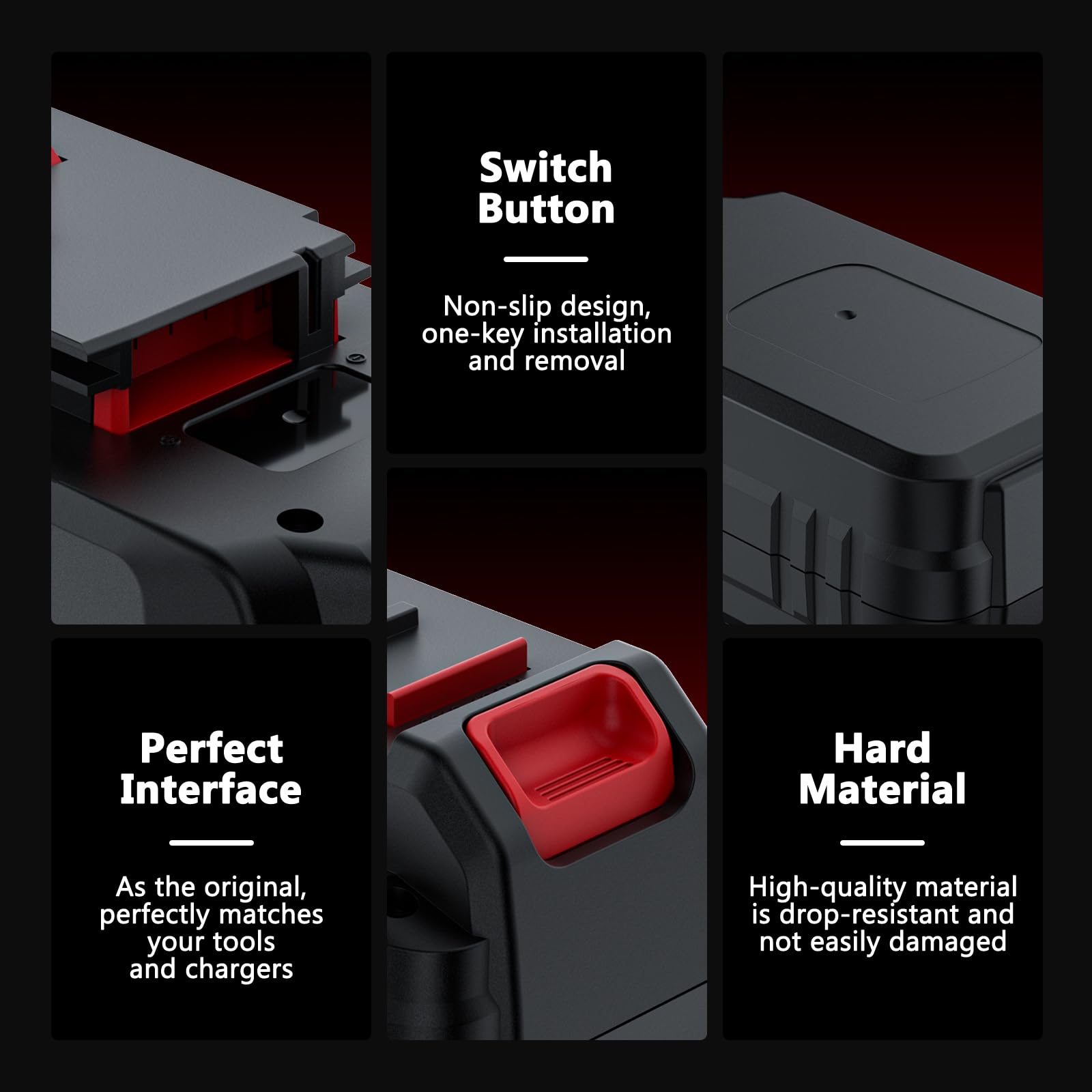 Bonadget protection circuit guards against overcharge, overcurrent, and overheating.