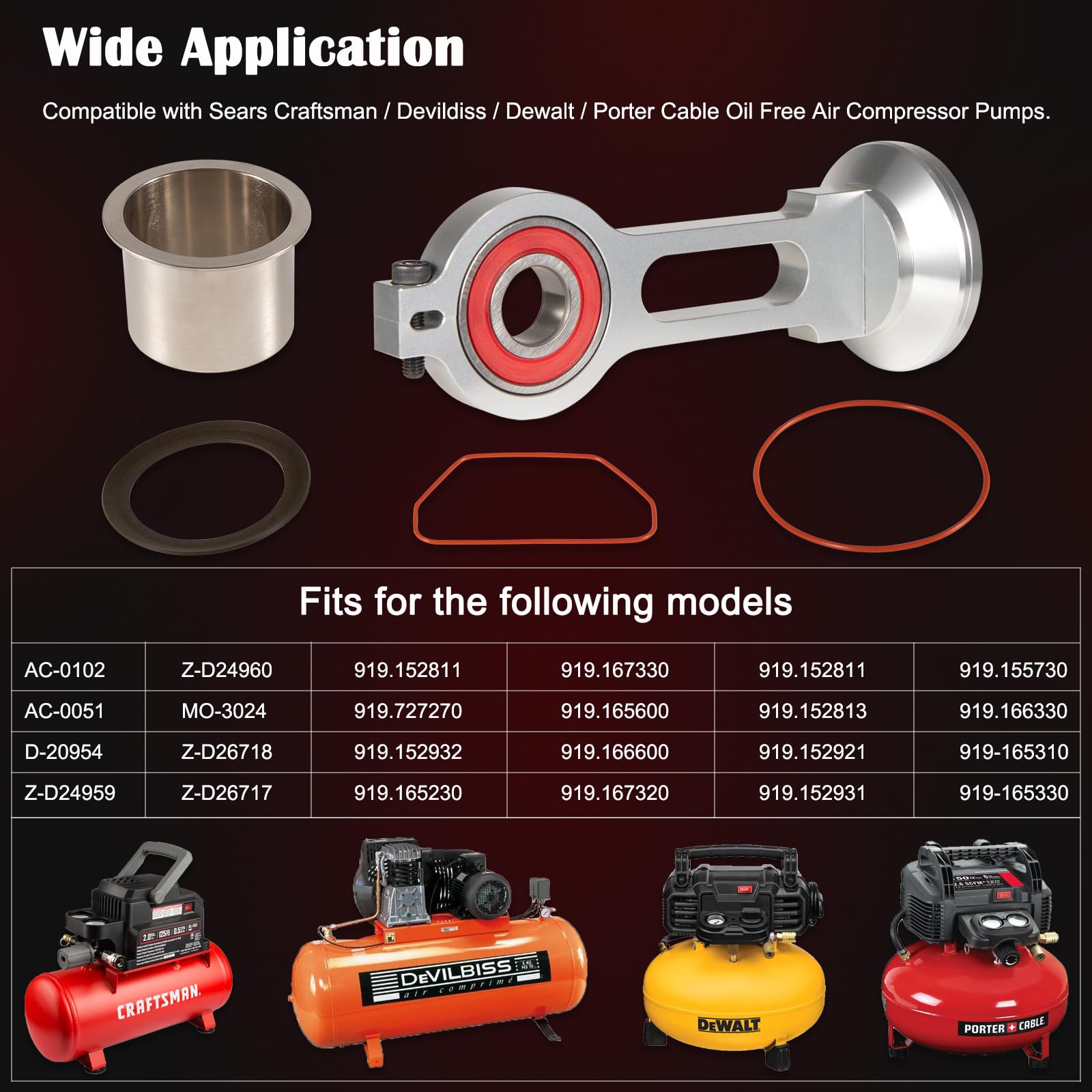 Bonbo KK-4835 cylinder sleeve with coated surface for longevity