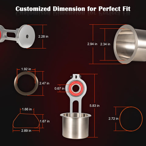 Bonbo KK-4835 piston ring showing a tight seal for smooth operation
