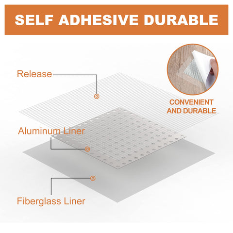 Boncart drywall patch 6inch adhesive for large holes and sturdy repair.