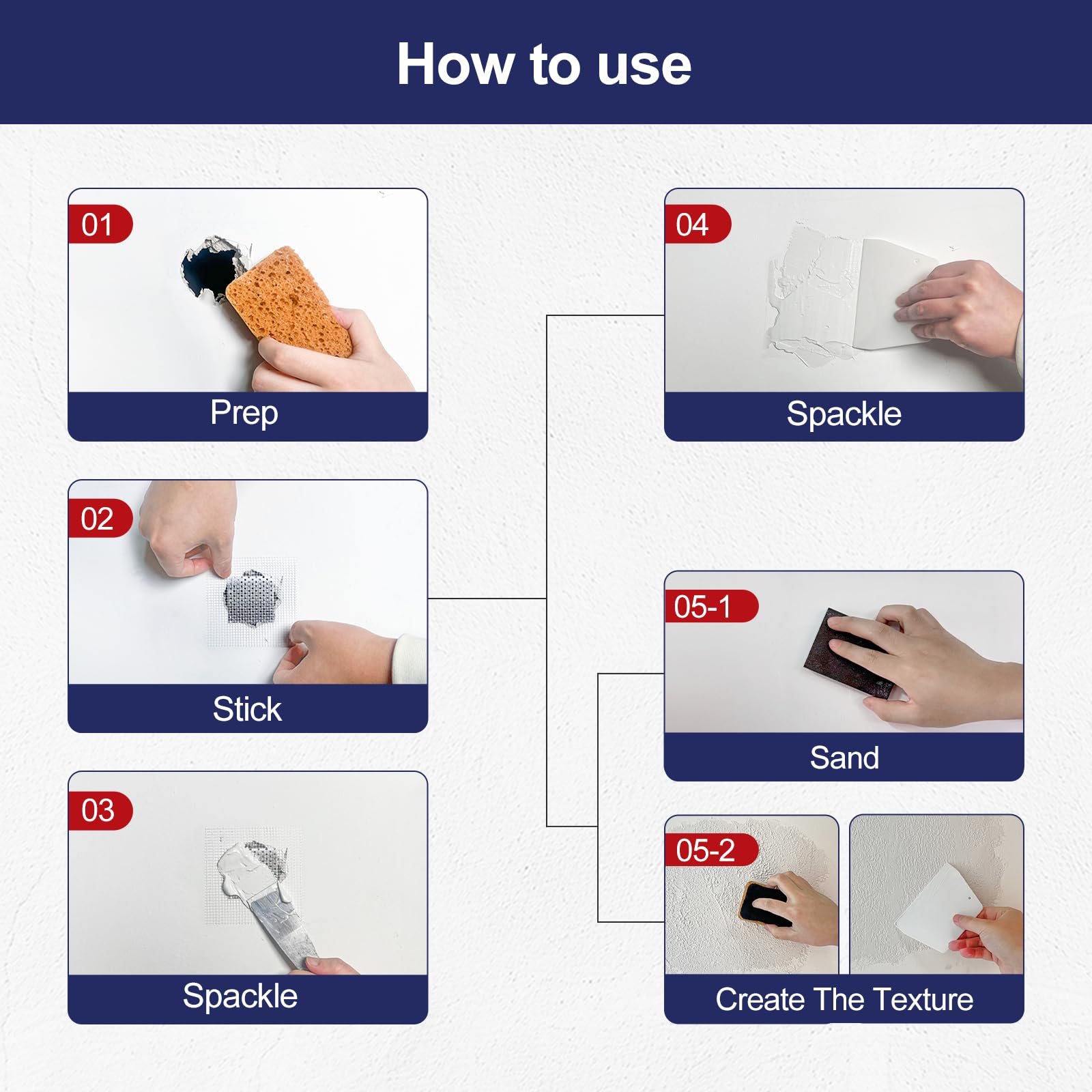 Boncart scrapers help shape and finish repairs with precise control.