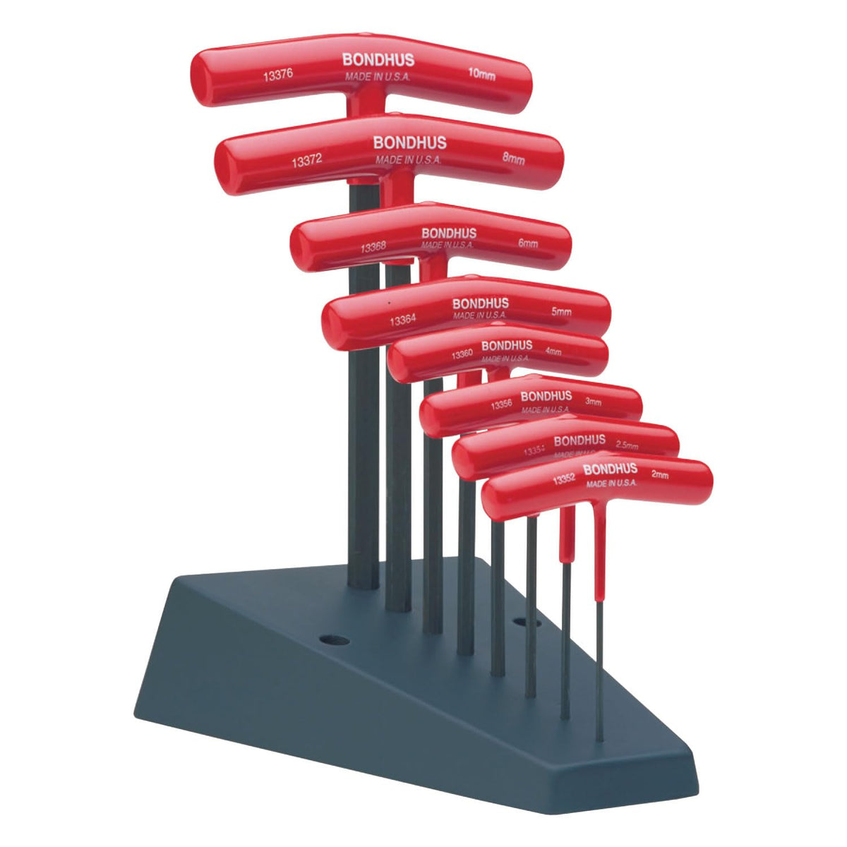 Bondhus 13389 hex T-handle with stand for organized storage