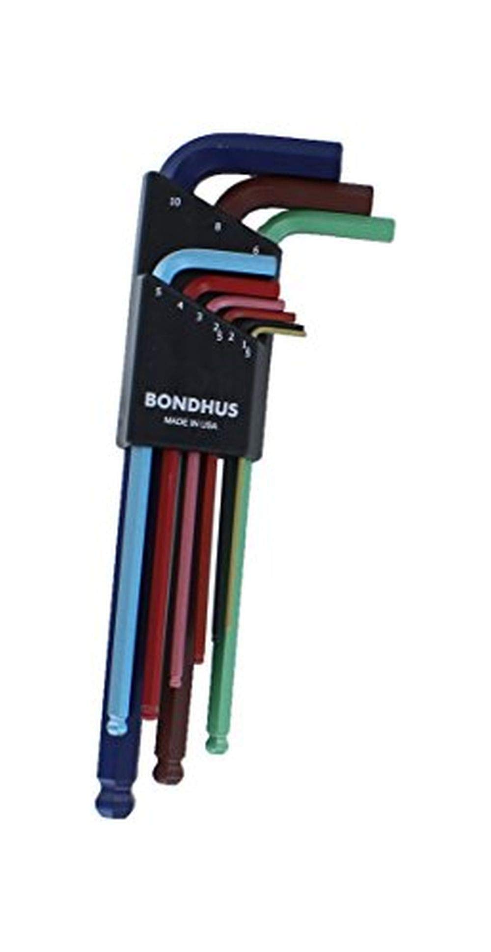 Bondhus ColorGuard finish aids color-coded size identification