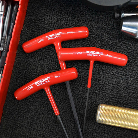 Bondhus cushioned ergonomic grip reduces hand fatigue during use