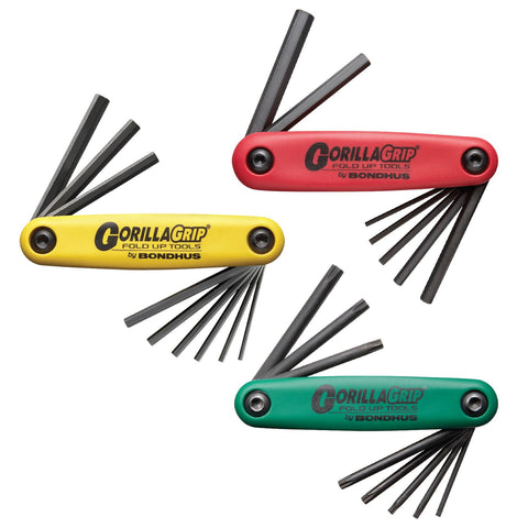 Bondhus GorillaGrip fold-up handle provides durable performance for on-the-job use.
