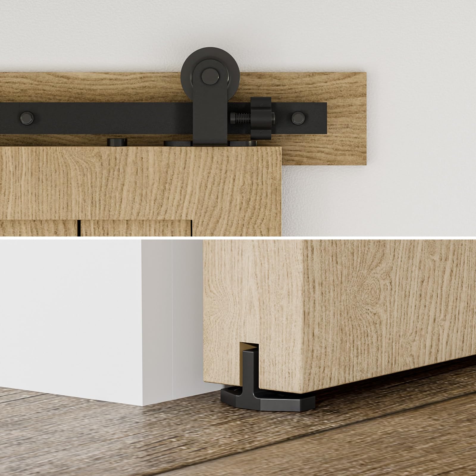 BONIKLUBA anti-jump disk prevents door from popping out during movement.