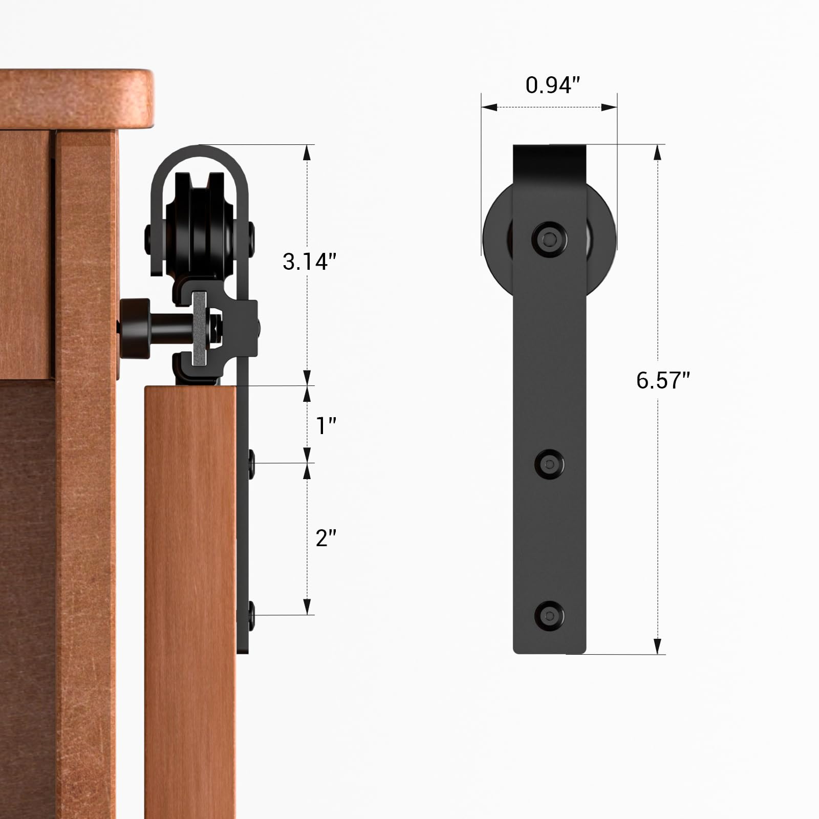 BONIKLUBA door-thickness range 9/16 to 1-1/8 inches