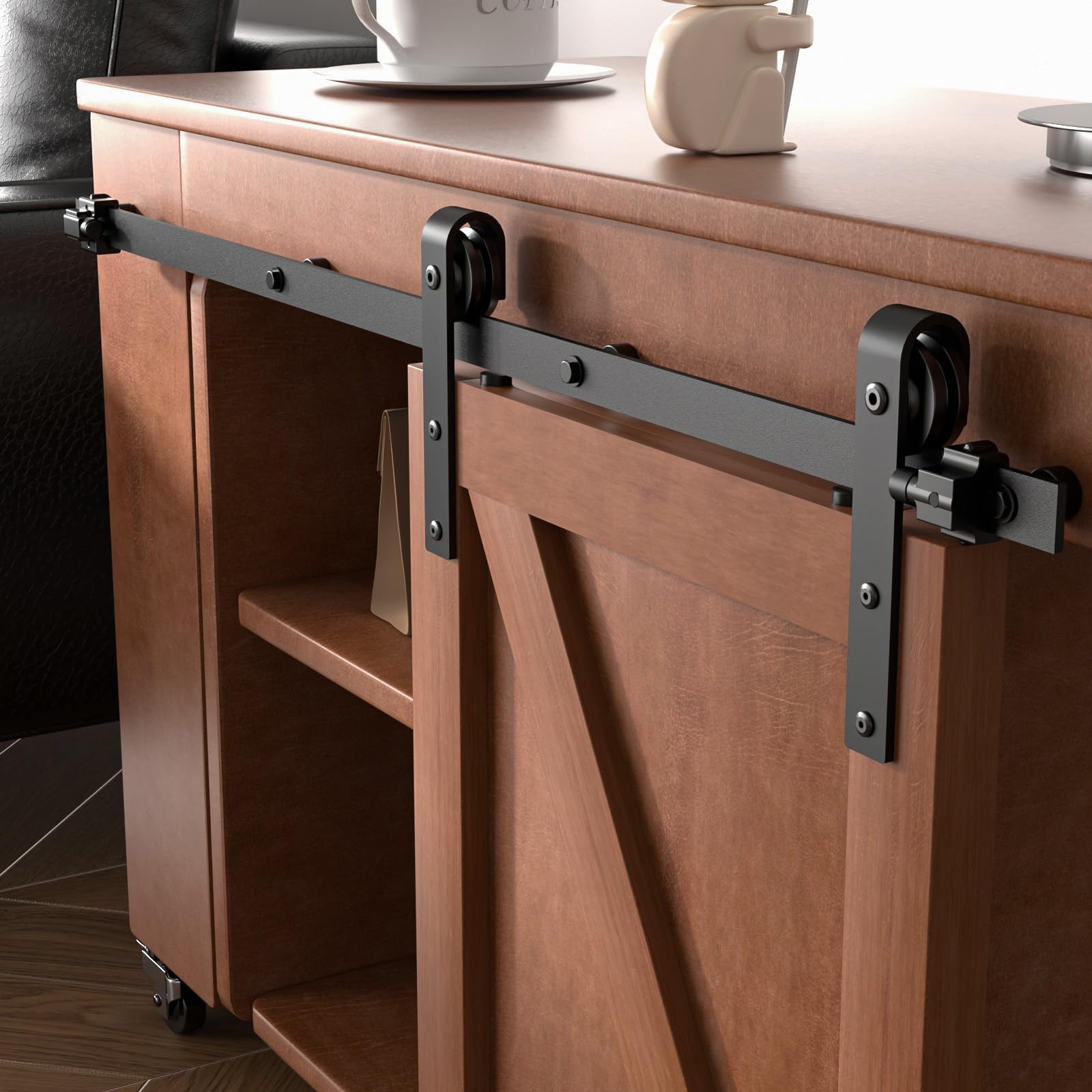 BONIKLUBA solid steel guide rail provides sturdy support