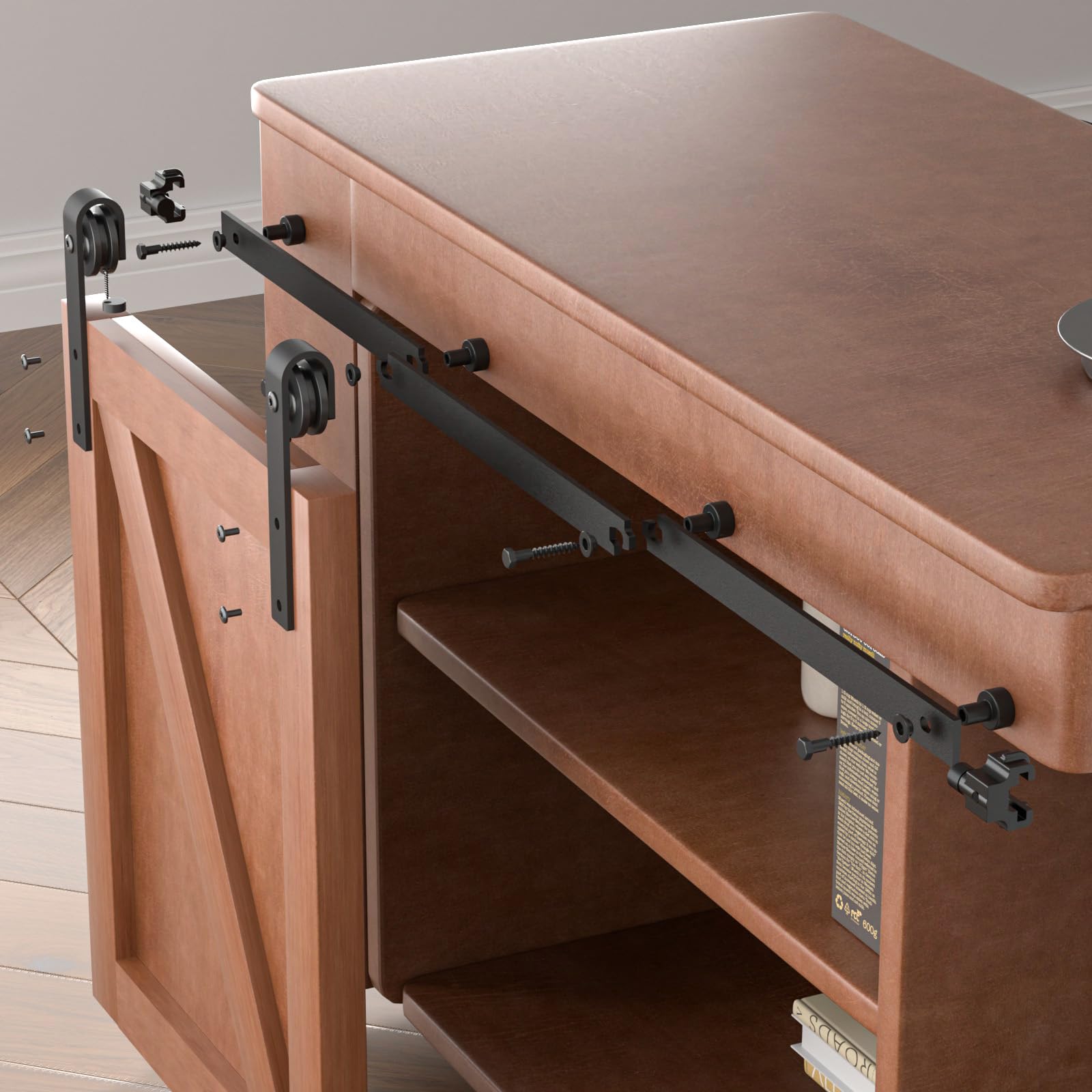 BONIKLUBA versatile kit for cabinets, windows, and TV stands